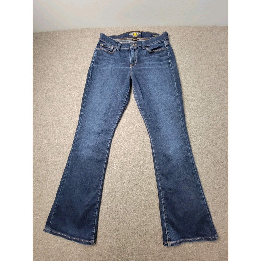 Lucky Brand Sofia Bootcut Jeans Women's 8/29 Dark Wash‎ Stretch Denim